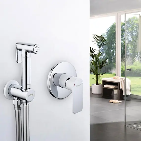 Смеситель с гигиеническим душем Gappo G7248