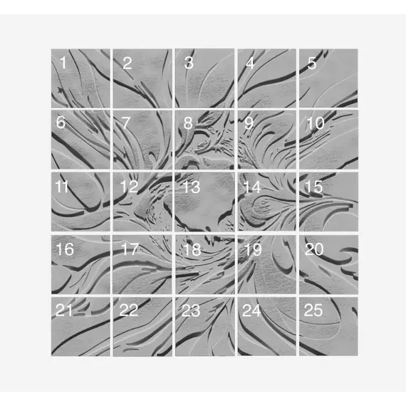 Панель - панно гипсовая 3D ARTPOLE FRACTALITY