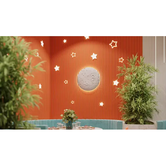 Панель - панно гипсовая 3D ARTPOLE MOONLIGHT 1