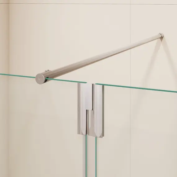 Душевая перегородка RGW WA-054 (WA-010 + Z-072) прозрачное/хром