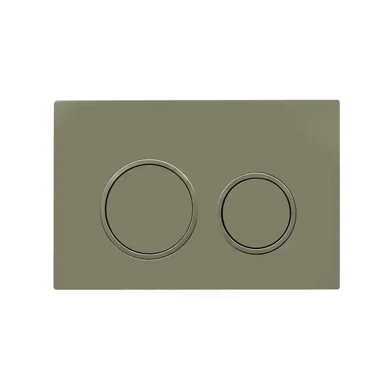 Кнопка для инсталляции ACWEN светло-зеленая матовая