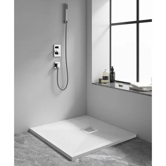 Душевой поддон квадрат STONE TRAY-W  800x800