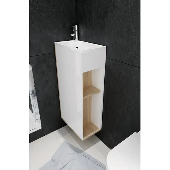 Тумба напольная с раковиной 1Marka Laura 1 дверь