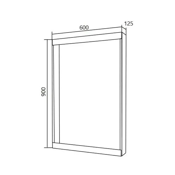 Зеркало 1Marka Aris 60