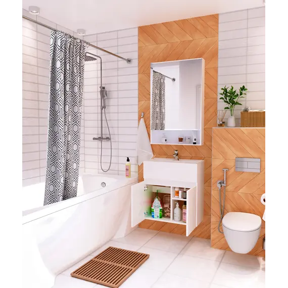 Тумба подвесная с раковиной 1Marka Mira