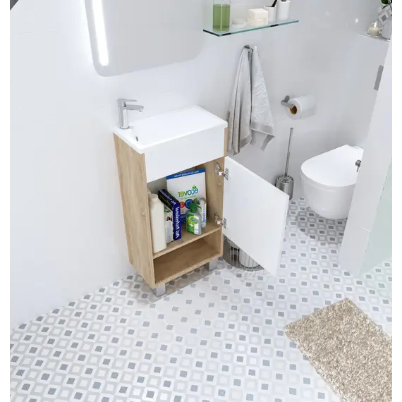 Тумба напольная с раковиной 1Marka Lira