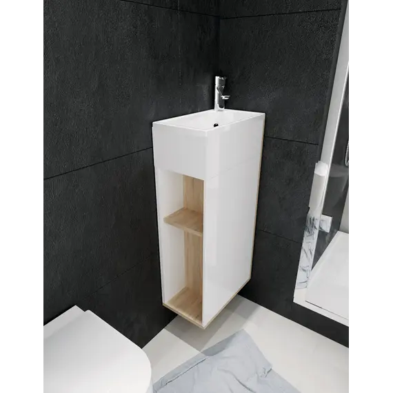 Тумба напольная с раковиной 1Marka Laura 1 дверь