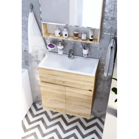 Тумба подвесная с раковиной 1Marka Mira