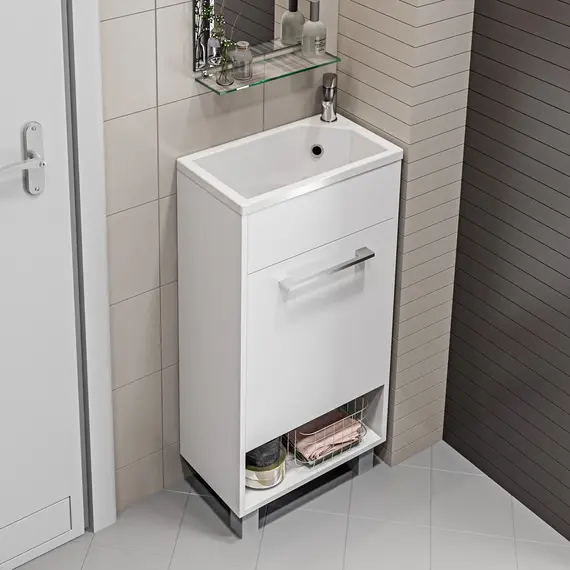 Тумба напольная с раковиной 1Marka Lira