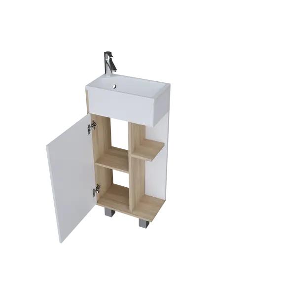 Тумба напольная с раковиной 1Marka Laura 1 дверь