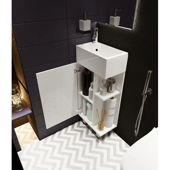 Тумба напольная с раковиной 1Marka Laura 1 дверь