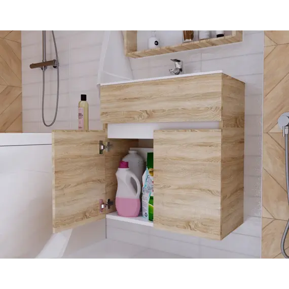 Тумба подвесная с раковиной 1Marka Mira