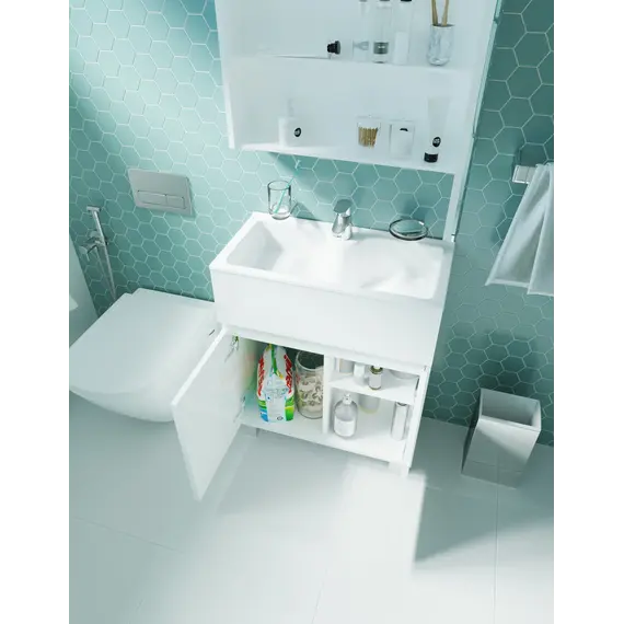 Тумба напольная с раковиной 1Marka Mira