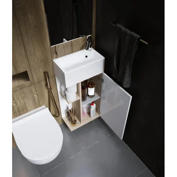 Тумба напольная с раковиной 1Marka Laura 1 дверь