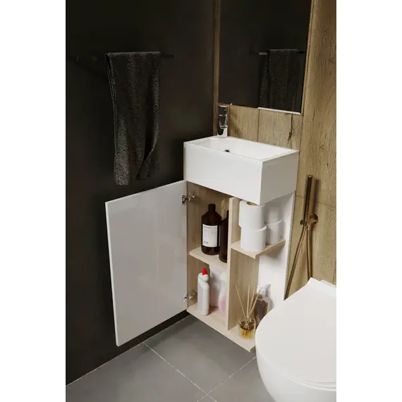 Тумба напольная с раковиной 1Marka Laura 1 дверь