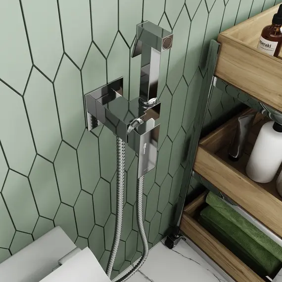 WasserKRAFT A71138 Встраиваемый смеситель для душа с гигиенической лейкой