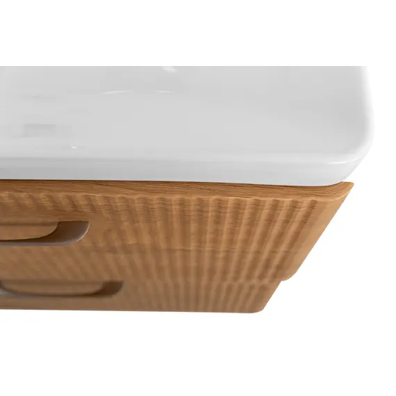 Тумба с раковиной подвесная BelBagno DUE Rovere Nature