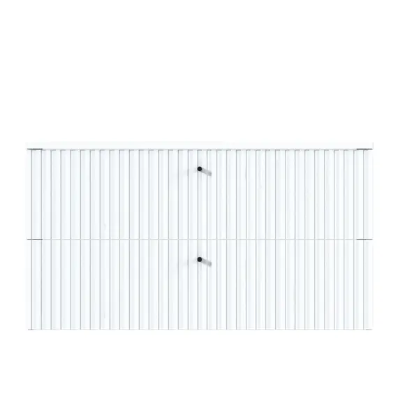 Тумба подвесная 1Marka Desire  2ящика монолит айсберг/найт/эмаль белая