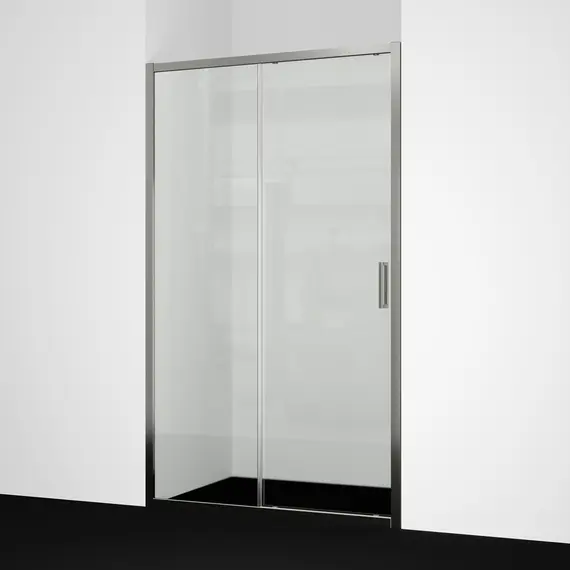 Душевая дверь WasserKRAFT Tauber 64S прозрачное/никель