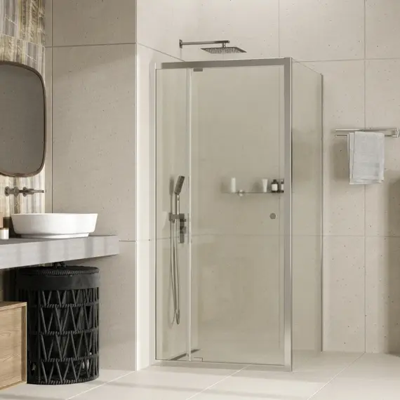 Душевой уголок WasserKRAFT  Aula 11P  прозрачное/хром