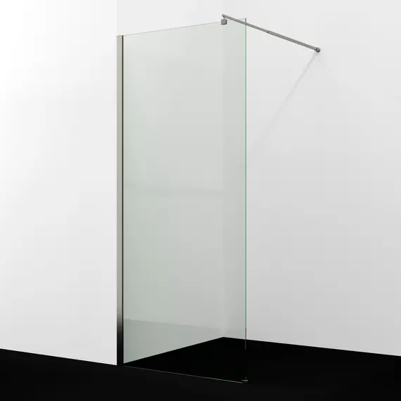 Душевая перегородка WasserKRAFT Rur 30W BN прозрачное/никель