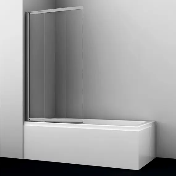 Стеклянная шторка WasserKRAFT Tauber 64S02-80/100