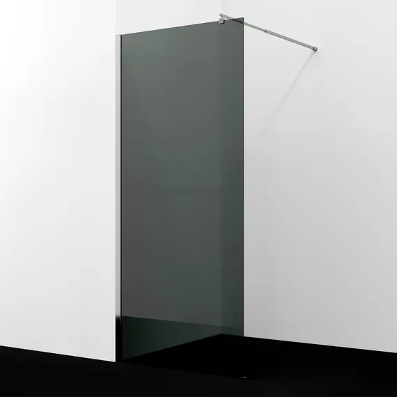 Душевая перегородка WasserKRAFT Rur 30W -TG тонирован/хром