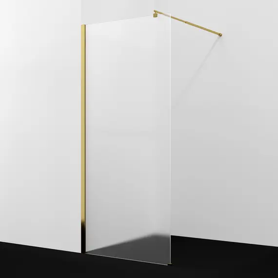 Душевая перегородка WasserKRAFT Rur 30W PG-MG  матовое/глянц.золото