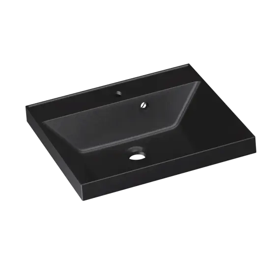 Тумба напольная "БАТЛЕР" (1 ящ.) с раковиной ASTI 50 Люкс антискрейтч белый глянец PLUS