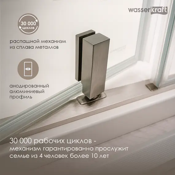 Душевой уголок WasserKRAFT Spree 14P20