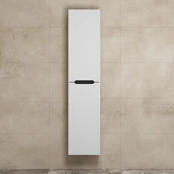 Шкаф-пенал подвесной  Uperwood Tanos   33х150 см, универсальный, белый/графит