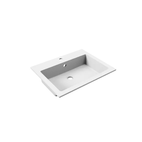 Раковина для ванной Uperwood Megan  белая матовая