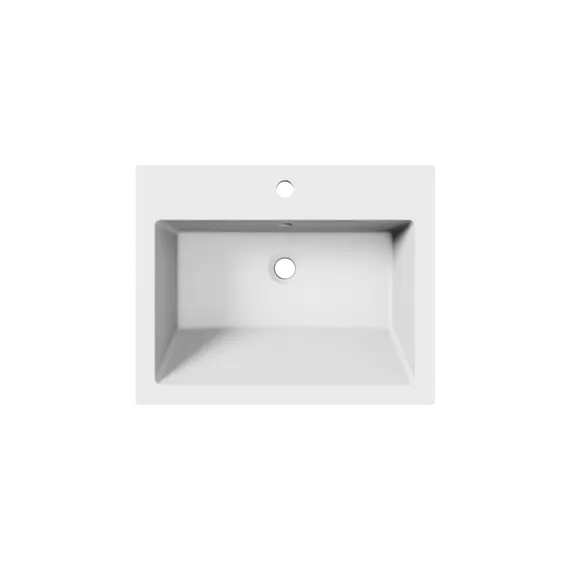 Раковина для ванной Uperwood Megan  белая матовая