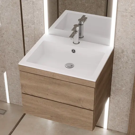 Раковина для ванной Uperwood Megan  белая матовая