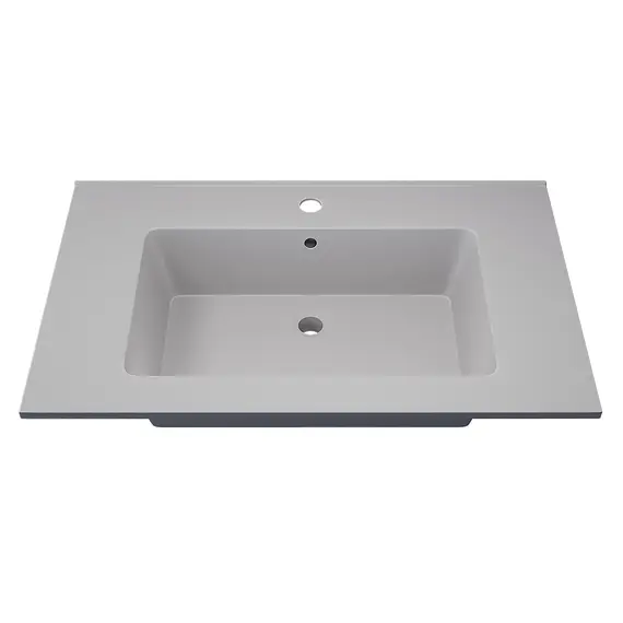 Раковина для ванной  Uperwood Parma Quartz, белая матовая, жасмин