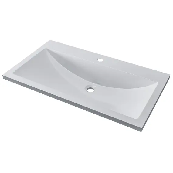 Раковина для ванной Uperwood Self  белая глянцевая