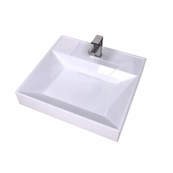 Раковина над стиральной машиной Uperwood Top 60х55х11 см, белая глянцевая