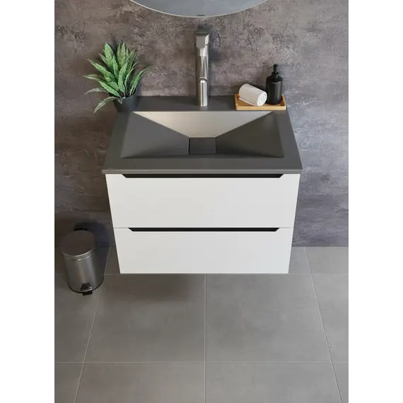 Раковина для ванной Uperwood Geo , графит