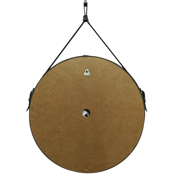 Зеркало с подсветкой Uperwood Round  круглое, сенсор/без рамы/на черном ремне