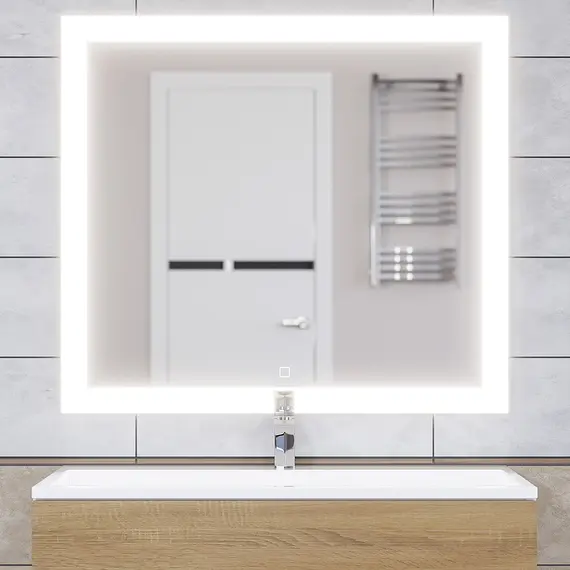 Зеркало для ванной с подсветкой Uperwood Barsa , сенсор