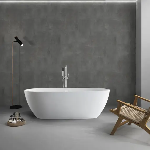 Акриловая ванна ABBER AB9263 белая