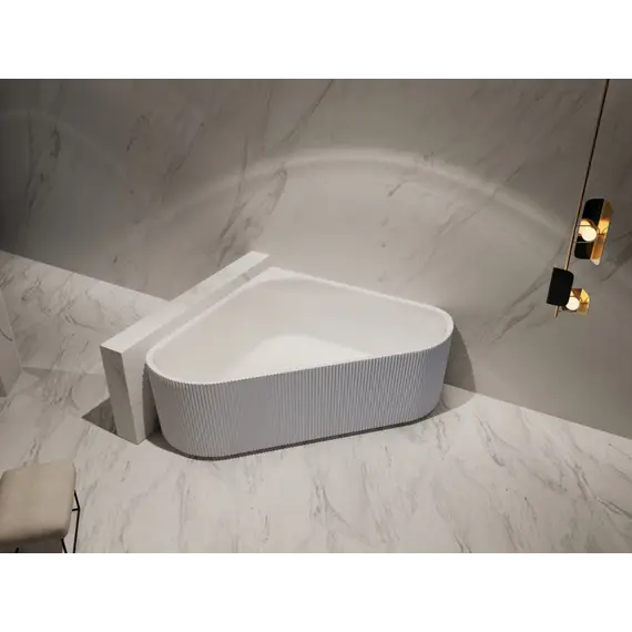 Акриловая ванна ABBER AB9446MW  150х150 белая матовая