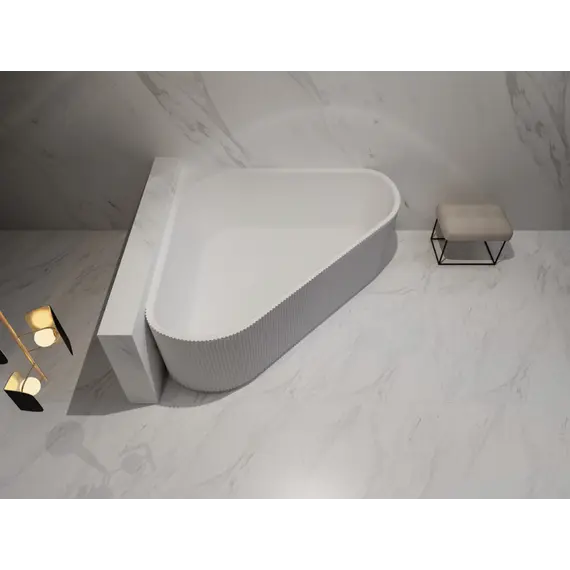 Акриловая ванна ABBER AB9446MW  150х150 белая матовая