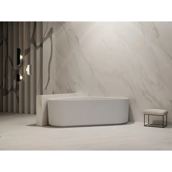 Акриловая ванна ABBER AB9446MW  150х150 белая матовая