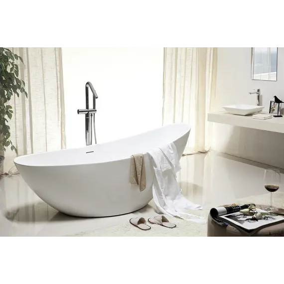 Акриловая ванна ABBER AB9233 184х80