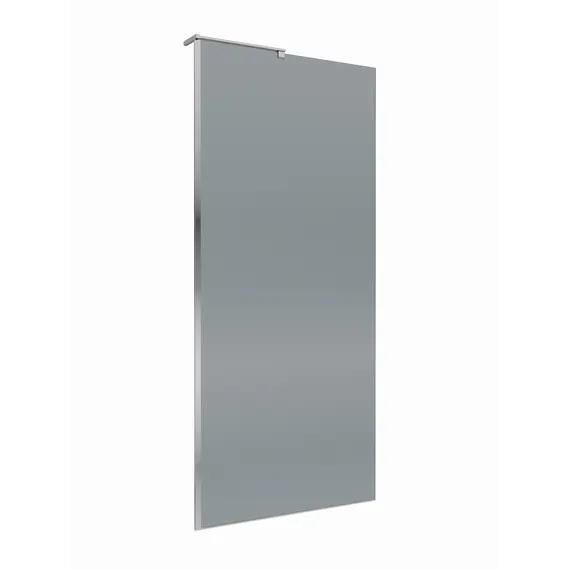 Душевая перегородка BelBagno UNO-L-1-TB/-GR-Cr тонир/хром