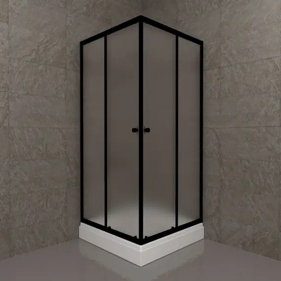 Душевое ограждение Triton "ВЕНТА-БВ" , низкий поддон , матовое стекло