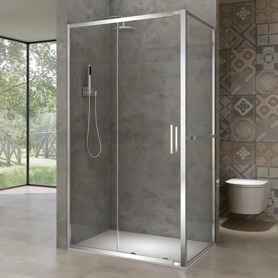 Душевое ограждение Black&White SX715+SX720