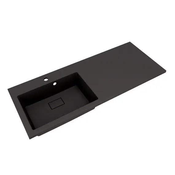 Раковина 1 Marka  Аванти 100/120 L/R  антрацит  ИК мебельная