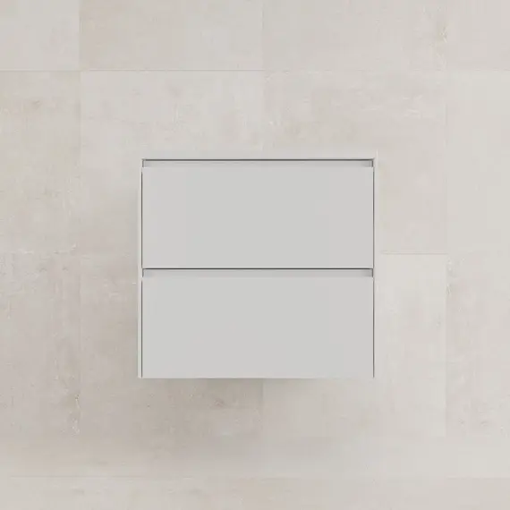 Тумба подвесная Style line  "ЛИМА" эмаль, с раковиной  LINE, 2 ящ., PLUS, белый матовый